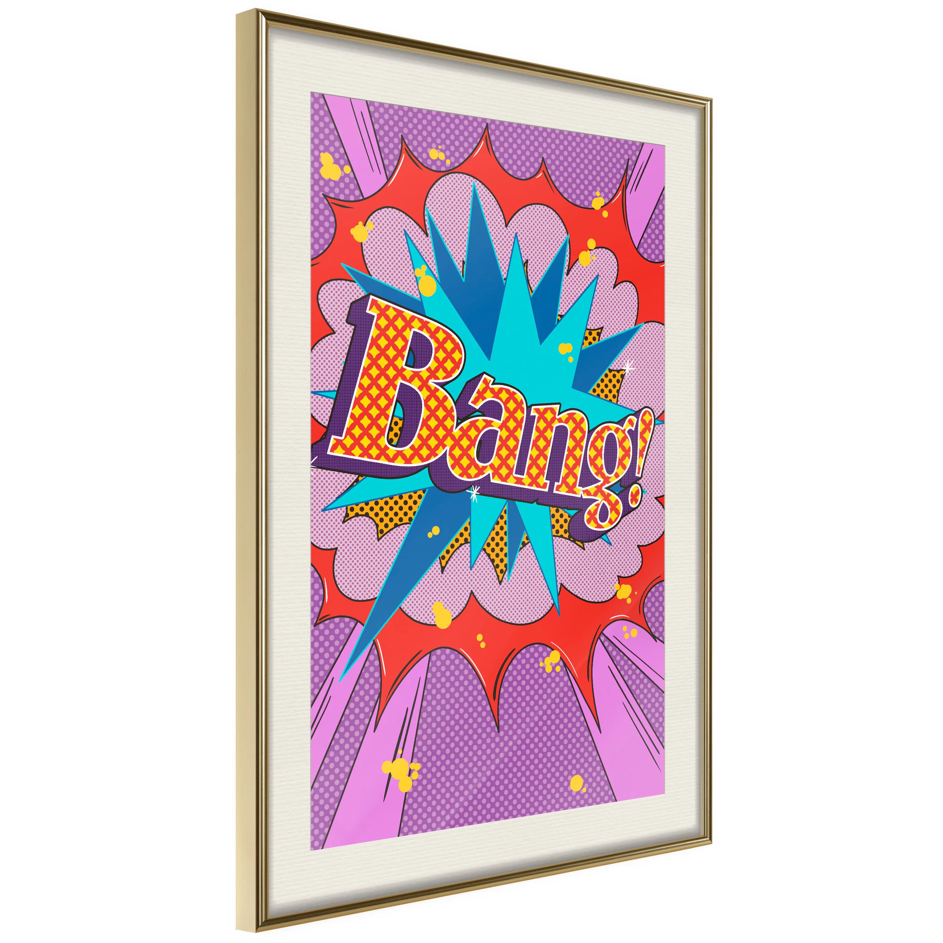 Poster Artgeist Affisch Bang!