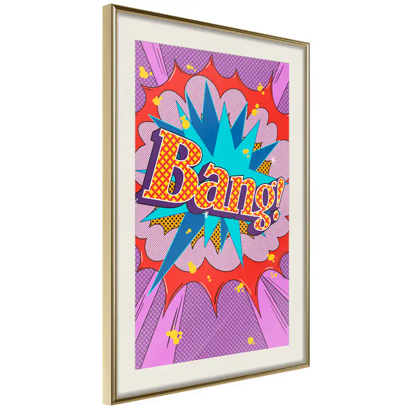 Poster Artgeist Affisch Bang!