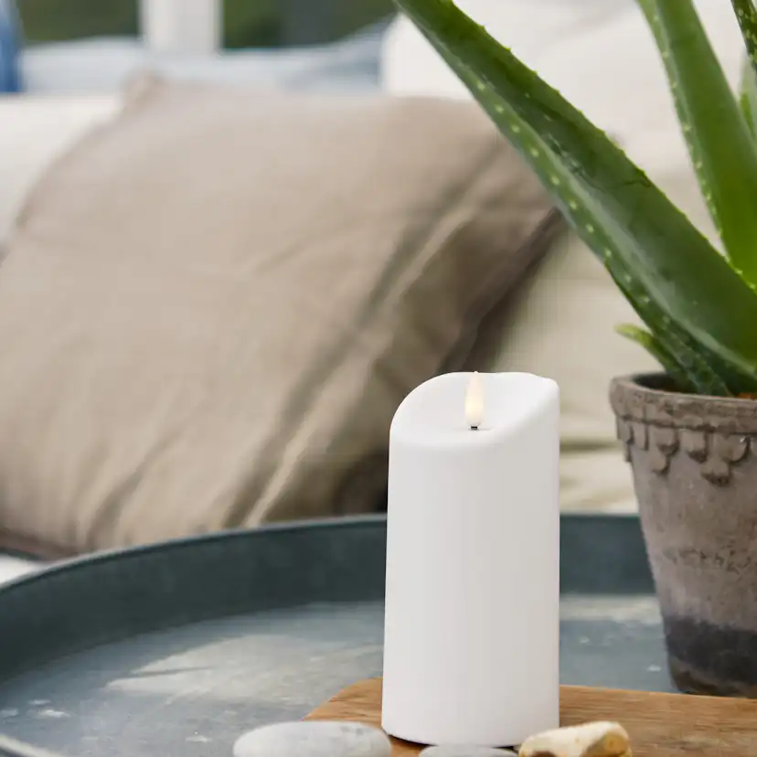 Blockljus Star Trading Flamme LED