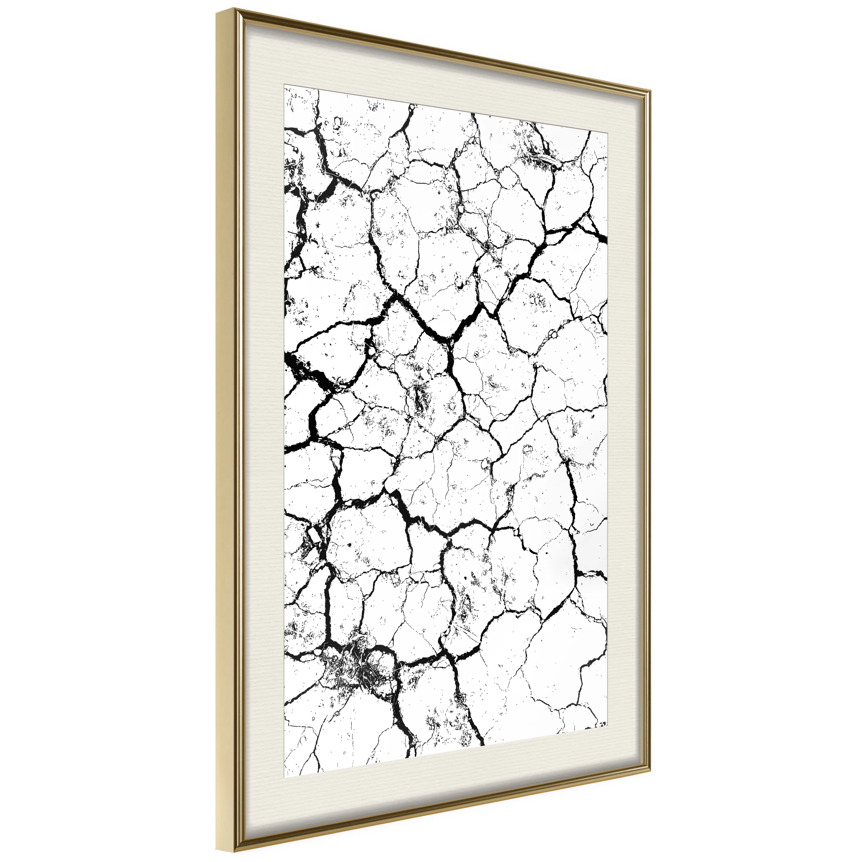 Poster Artgeist Affisch Cracked Earth