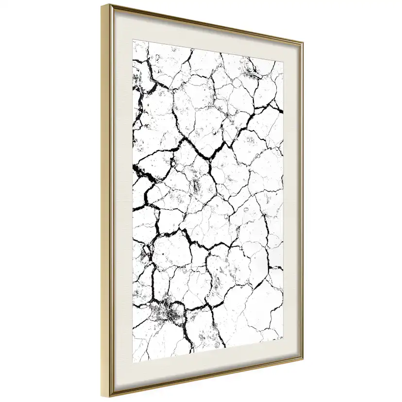 Poster Artgeist Affisch Cracked Earth