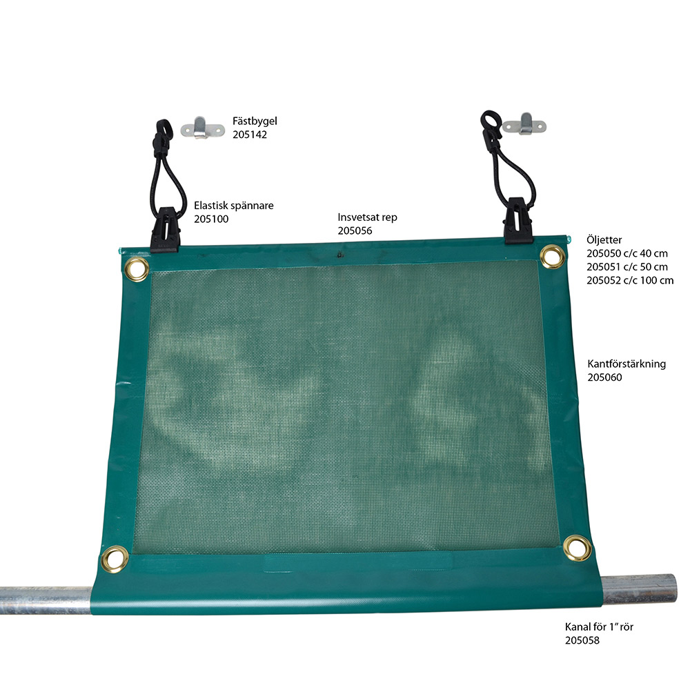 Fästbygel Zill för Elastisk Spännare