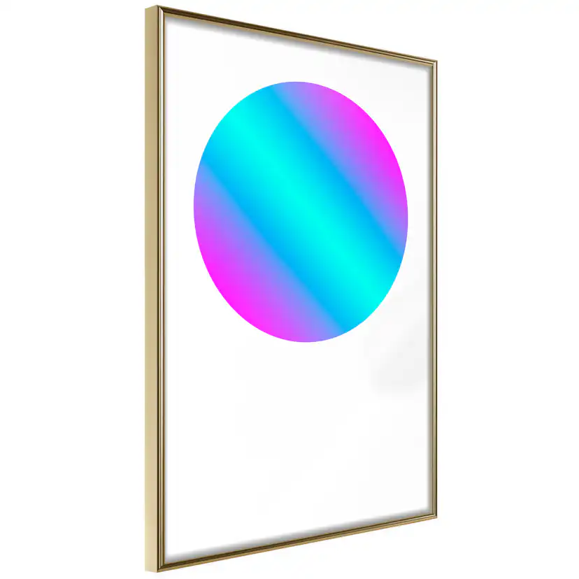 Poster Artgeist Affisch Circle Gradient