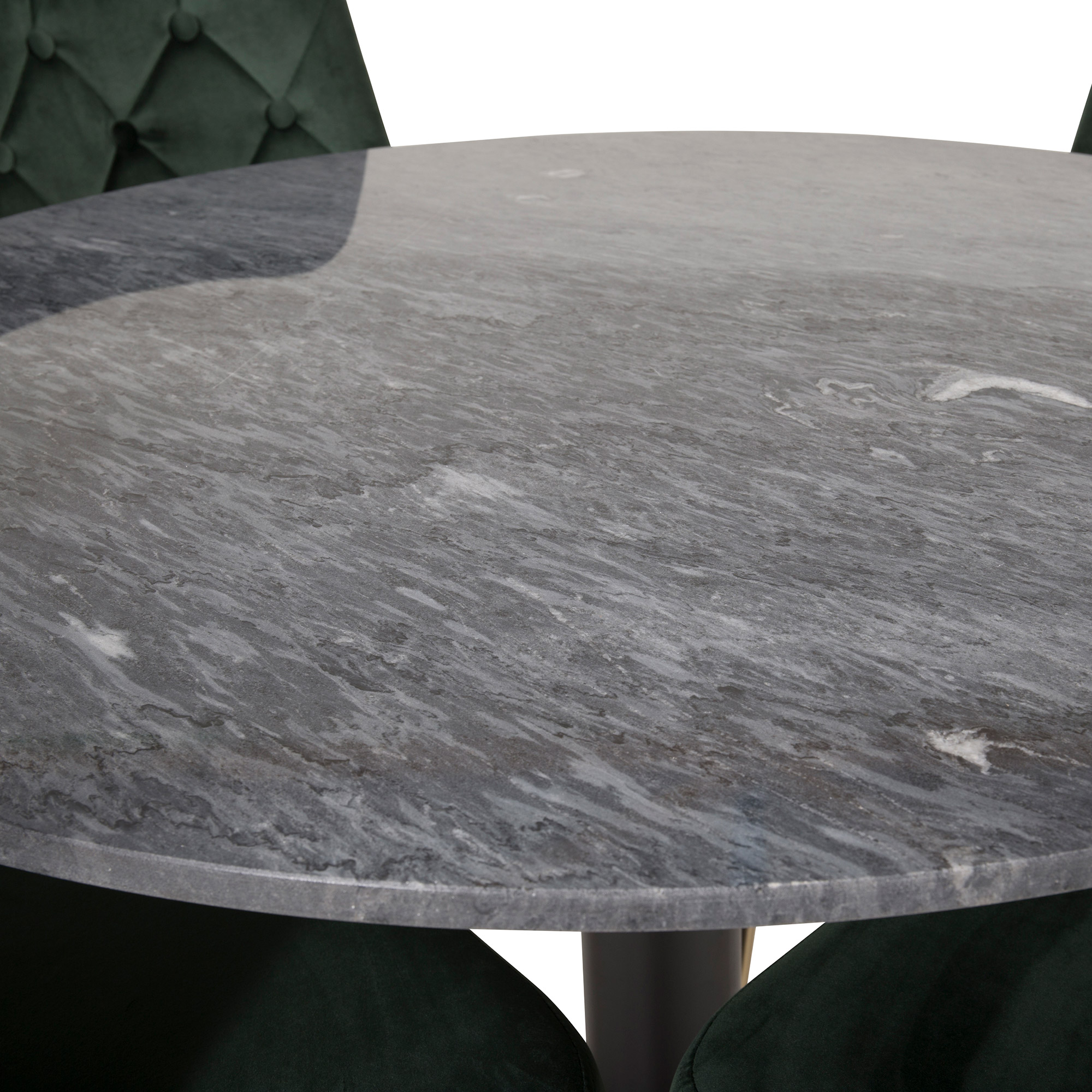 Matgrupp Venture Home Estelle Runt med 4 Vera Stolar