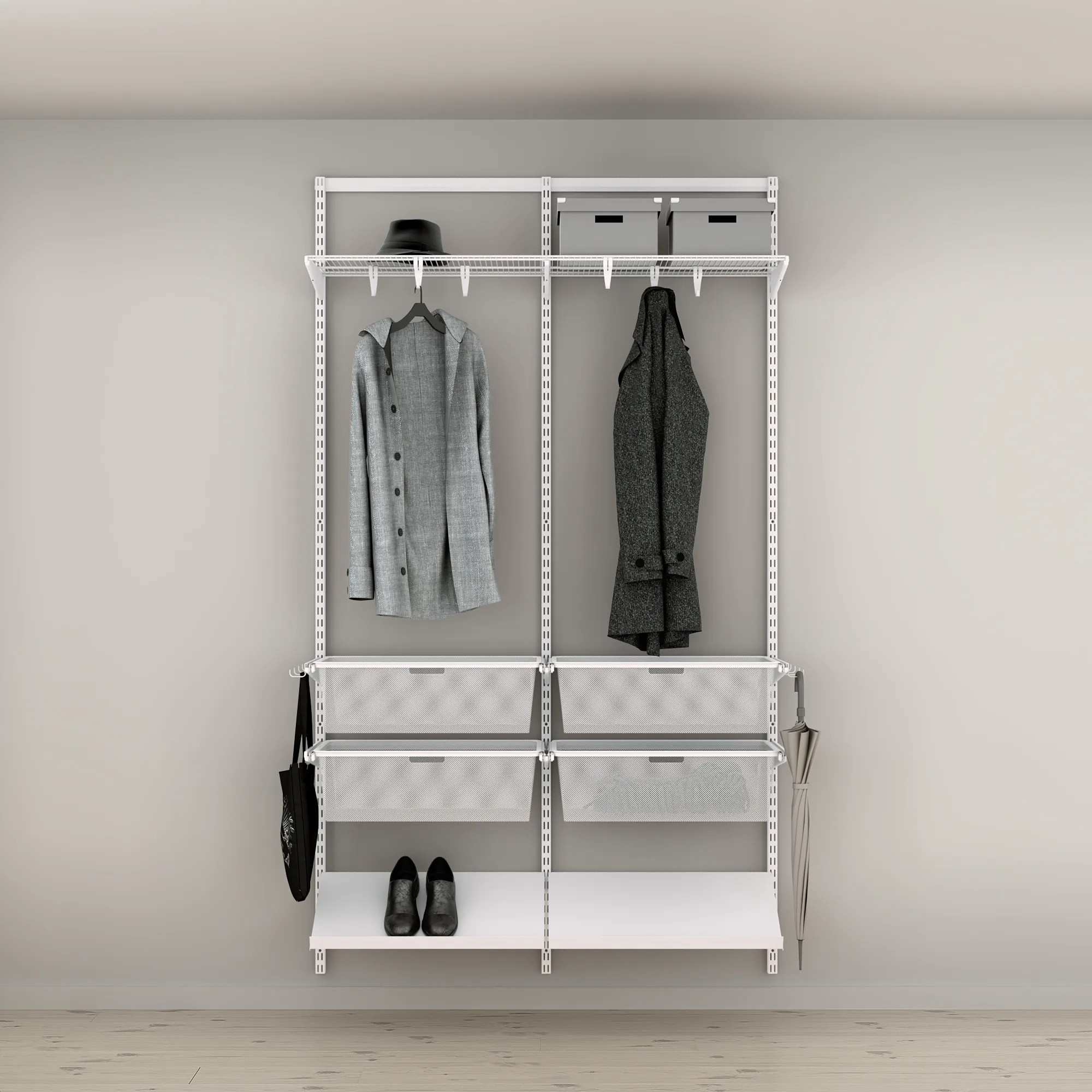 Hallösning Elfa Ready Solution Classic 8 Vit