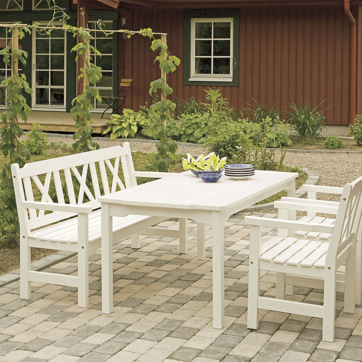 Soffa Hillerstorp Visby Vit