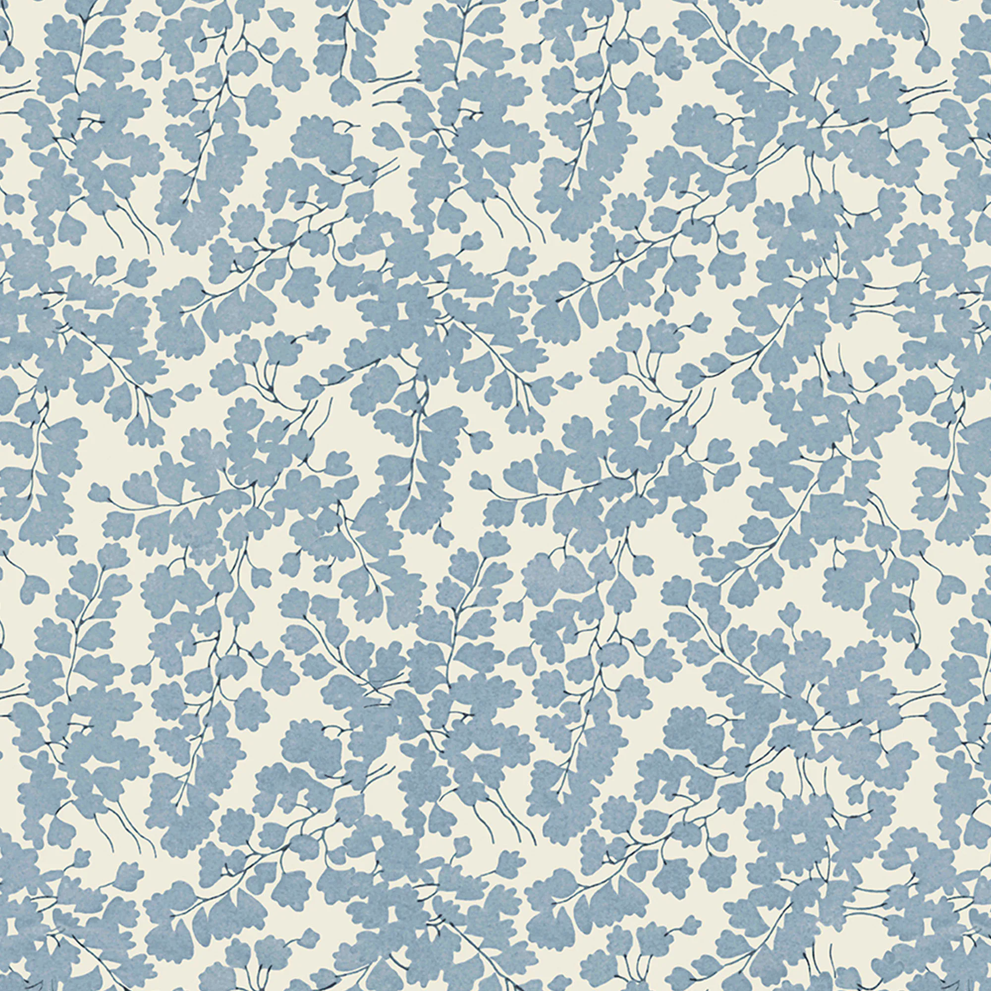 Tapet Laura Ashley Cariad Spray Newport Blå 122743