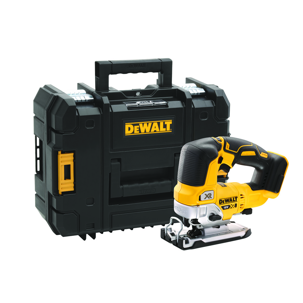 Sticksåg Dewalt DCS334NT 18V utan Batteri och Laddare