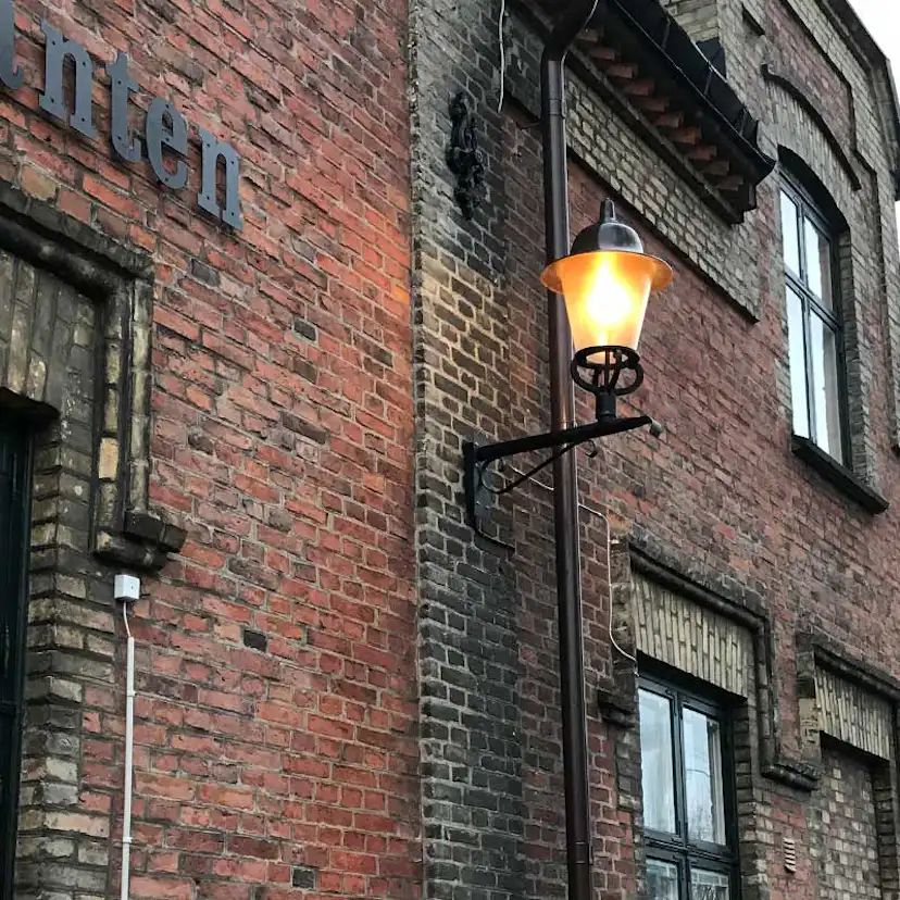 Vägglykta Westal Rosendal Koppar
