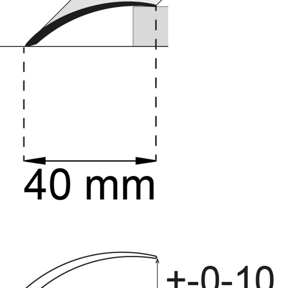 Nivålist Habo SA78 Ek 40 mm