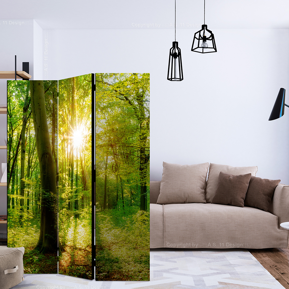 Rumsavdelare Skärmvägg Arkiio Forest Rays 135x172 cm