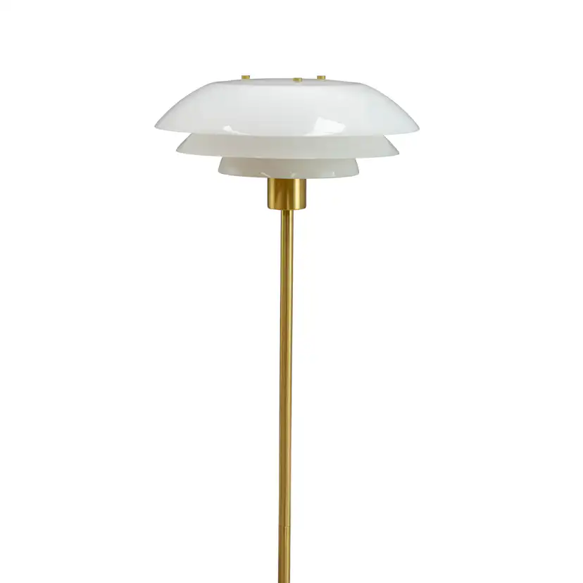 Golvlampa Dyberg Larsen DL31 Opal/Mässing