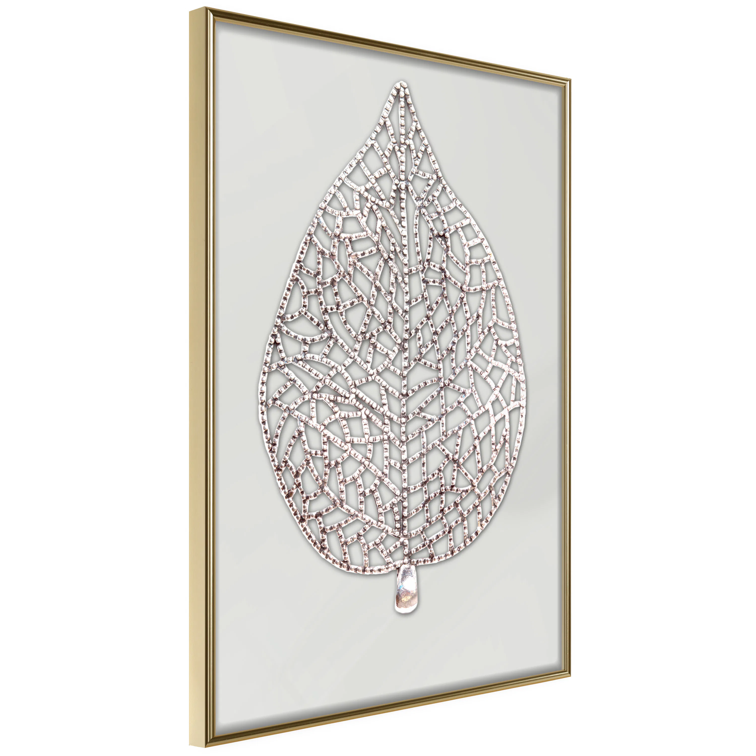 Poster Artgeist Affisch Azur Leaf