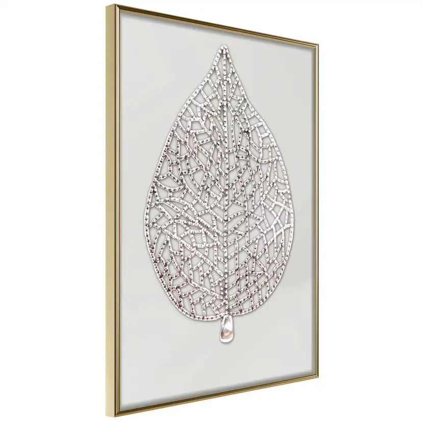 Poster Artgeist Affisch Azur Leaf