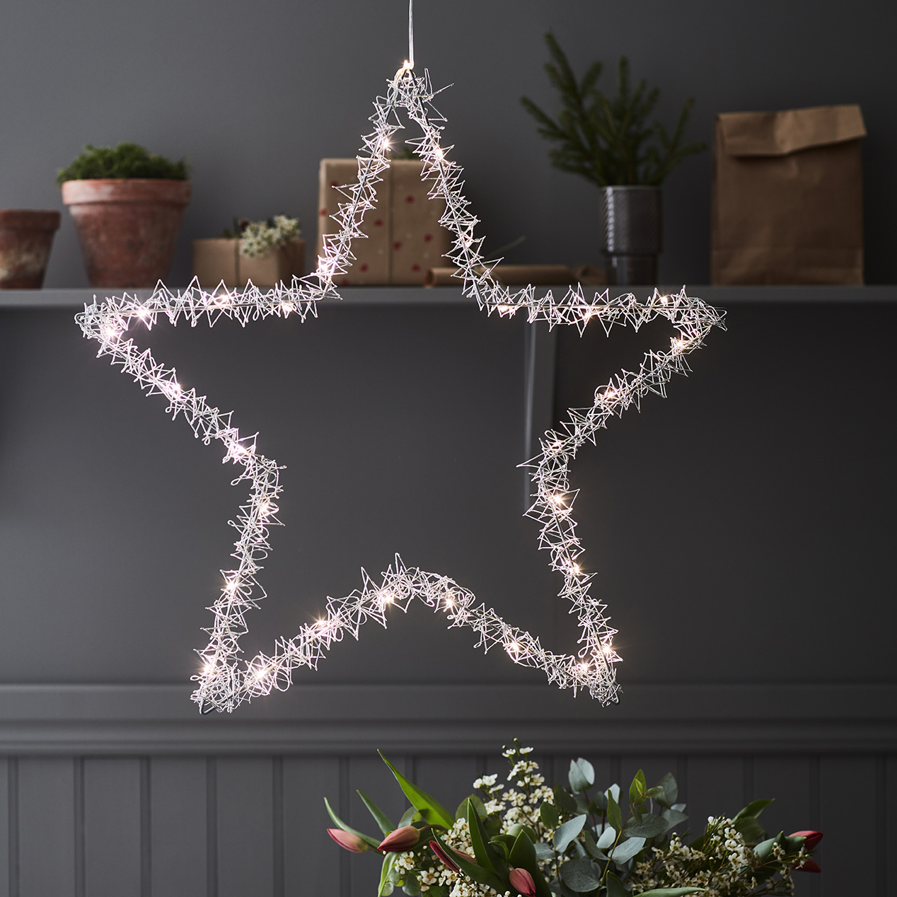 Adventsstjärna Markslöjd Tangle Hängande