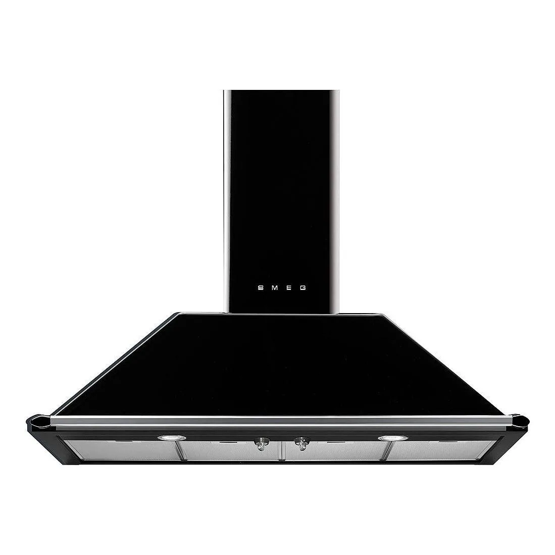 Smeg Väggmonterad Köksfläkt Victoria KT110BLE Svart, 110 cm