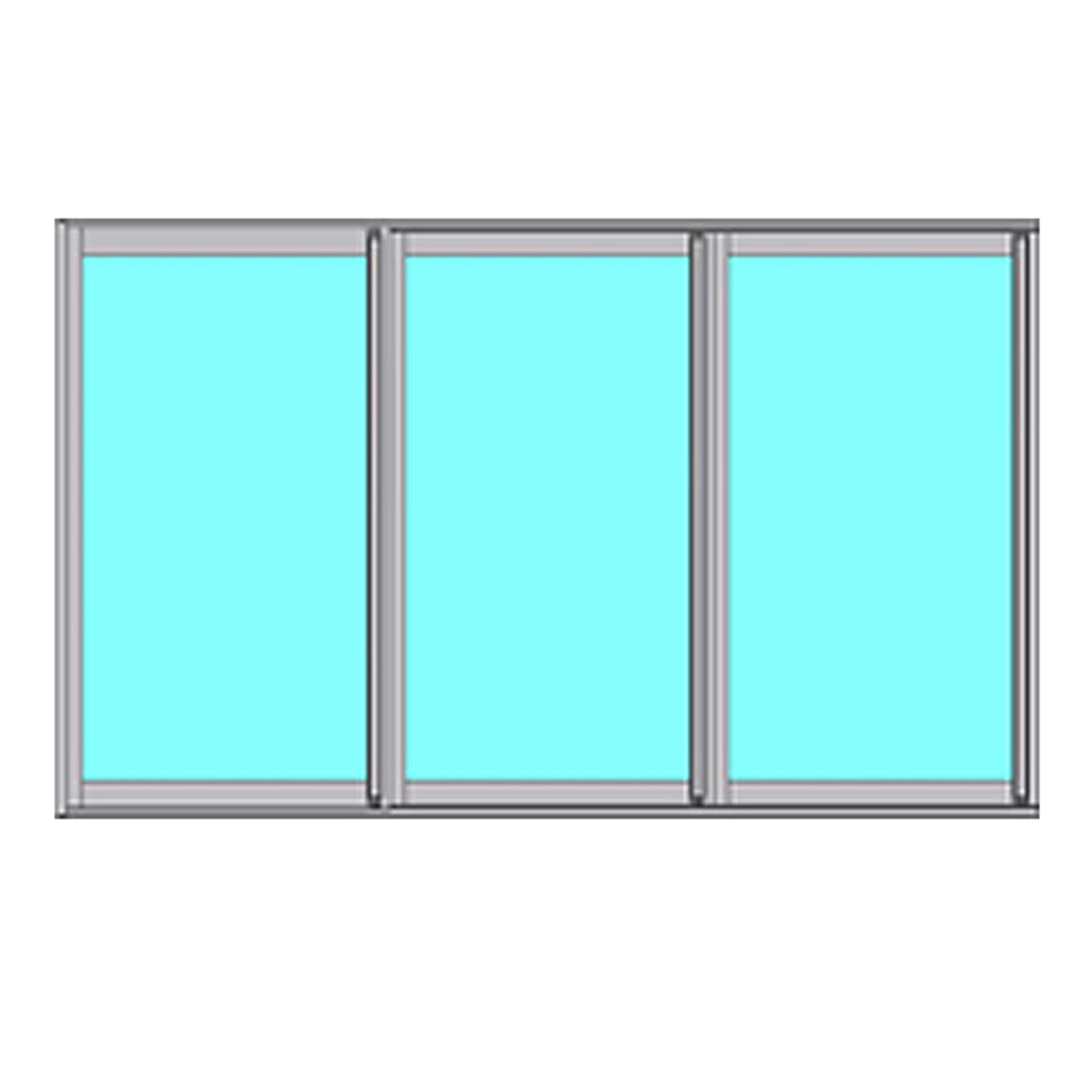 Skjutbart Fönsterparti Novoroom Ultra 3-Delat