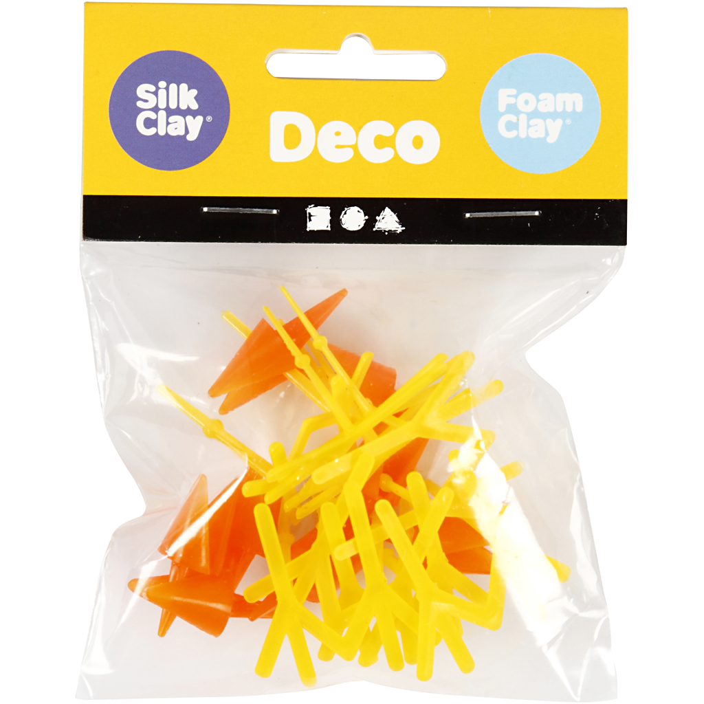 Kycklingnäbb och -Fötter Creativ Company H28 mm 8 Set/1 Förp