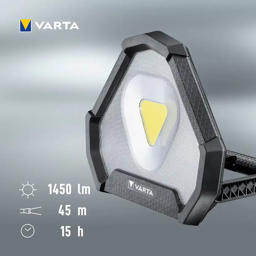 Arbetsbelysning Varta Work Flex Stadium Light Uppladdningsbar IP54