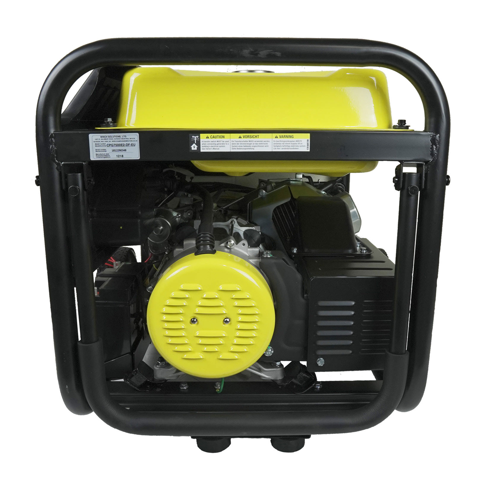 Elverk Champion Generators CPG7500E2 7kW 1-fas Dual Fuel