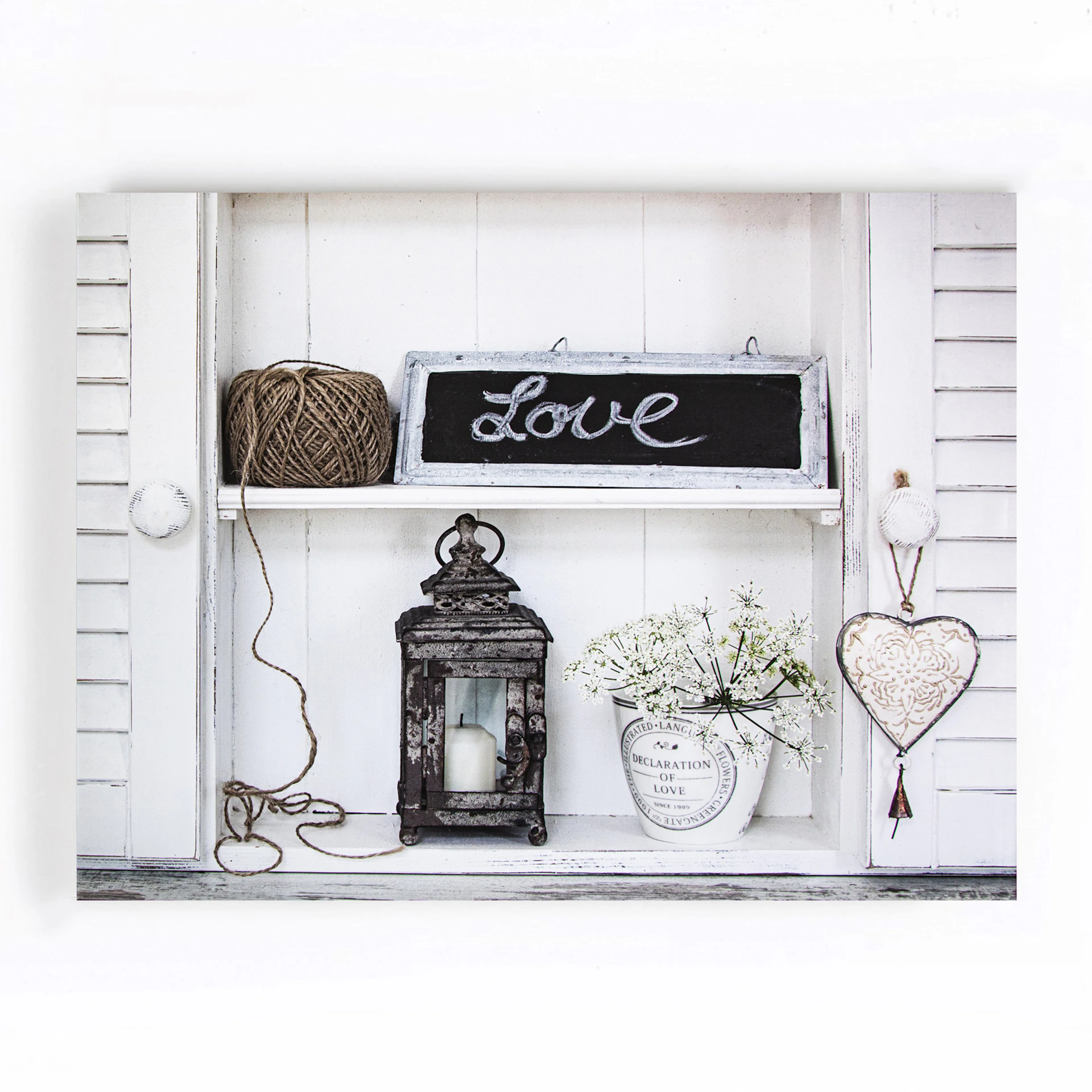 Canvastavlor Art for the Home Love 100x75 cm