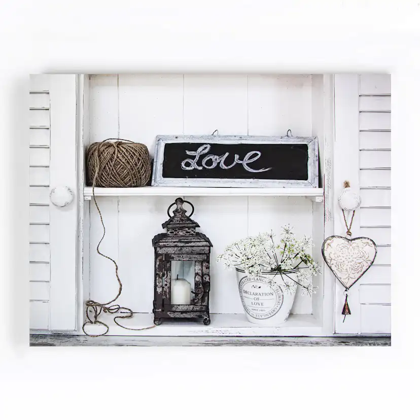 Canvastavlor Art for the Home Love 100x75 cm