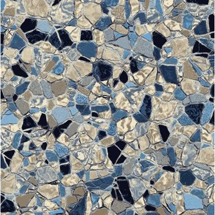 Poolpaket Planet Pool Thermoblock CF Block Comfort 900 x 450 x 150 cm, Butterfly Blue