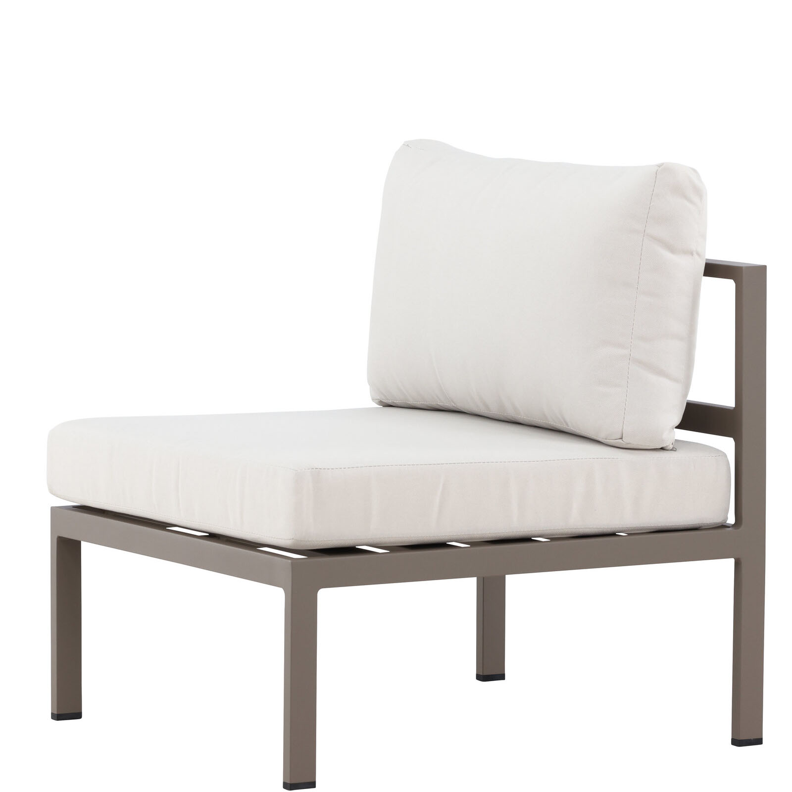 Copacabana Sofa Module Middle - Brown / Beige Brown / Beige