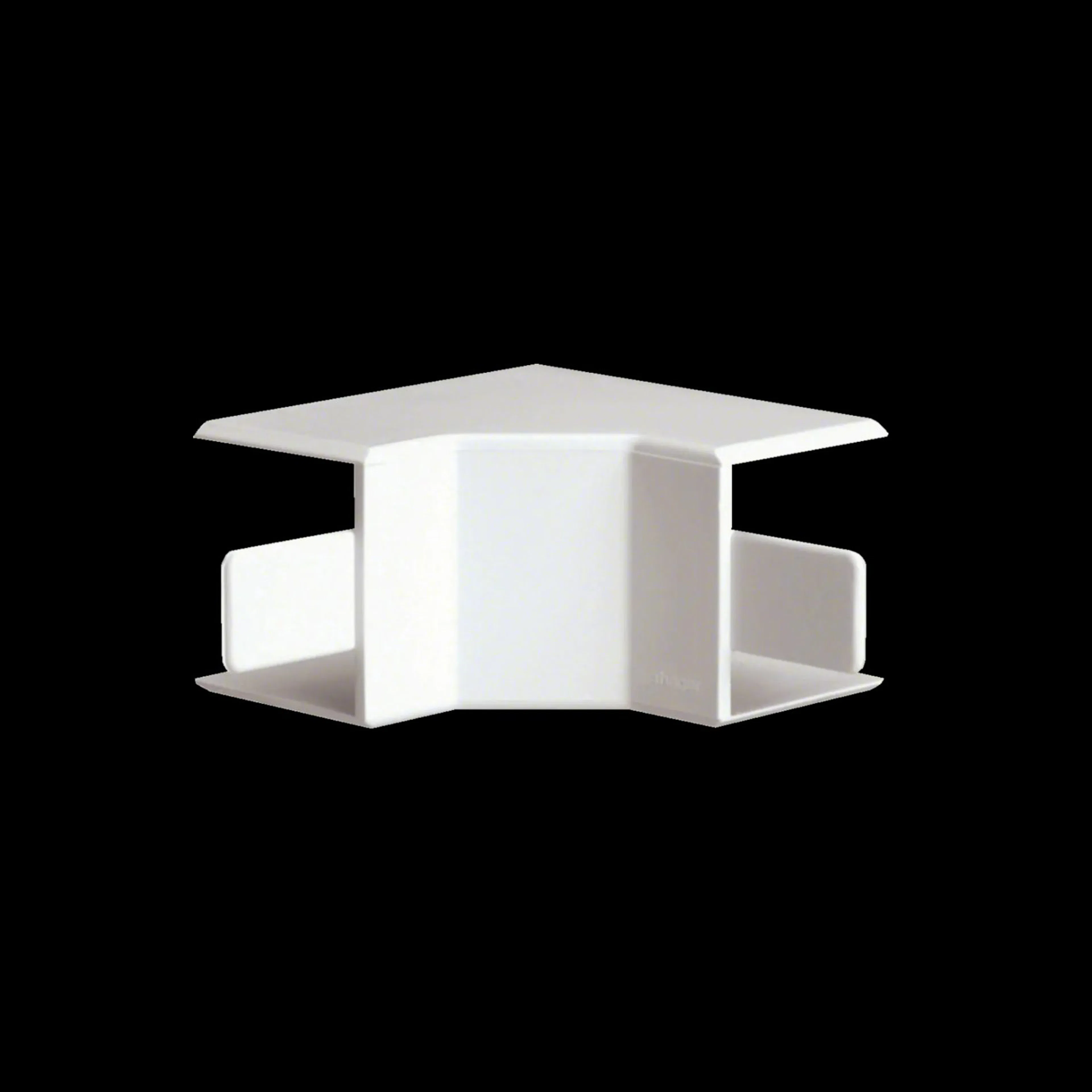 Innerhörn till Matarkanal Hager LF/LFH Flexibel 20 x 35 mm Halogenfri Vit RAL 9016