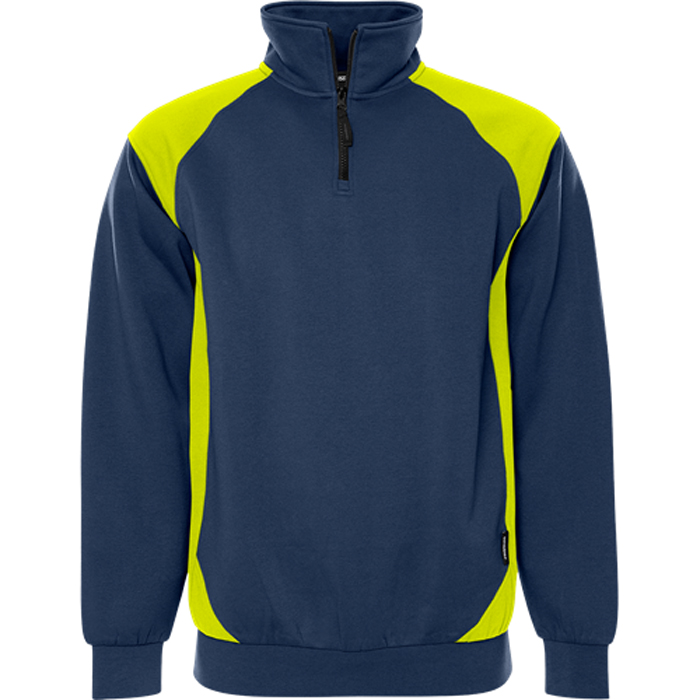 Sweatshirt Fristads Kort ZIP 7048 GSM