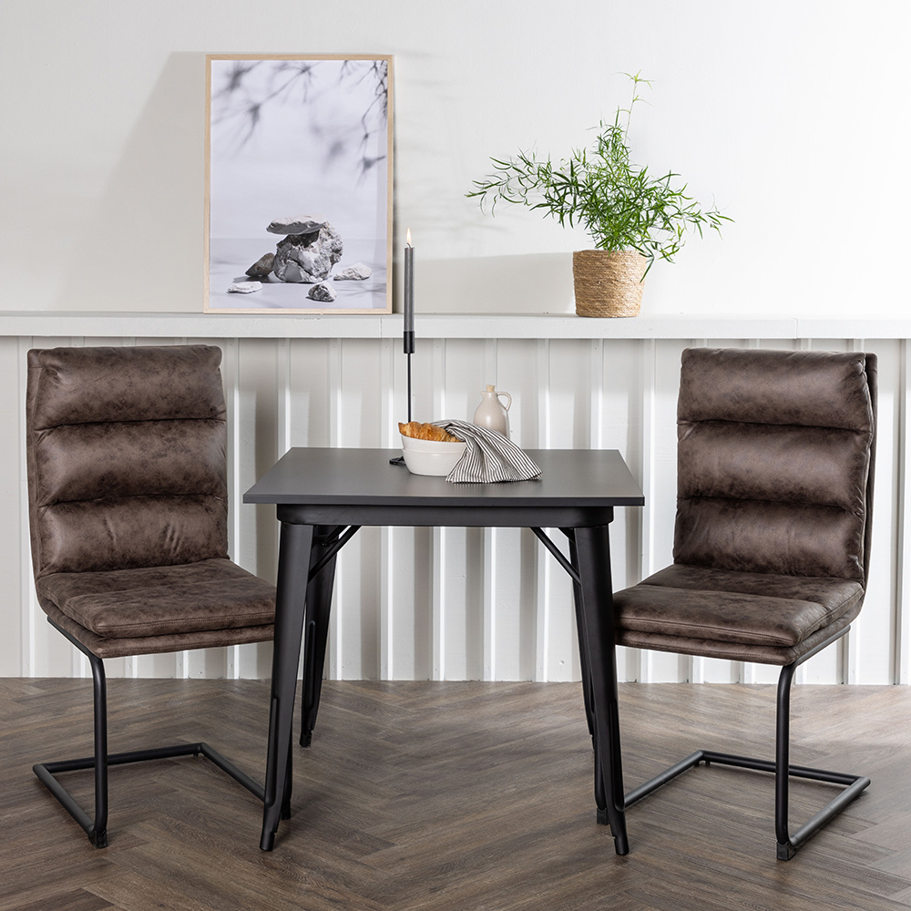 Matgrupp Venture Home Tempe med 2 st Zizo stolar