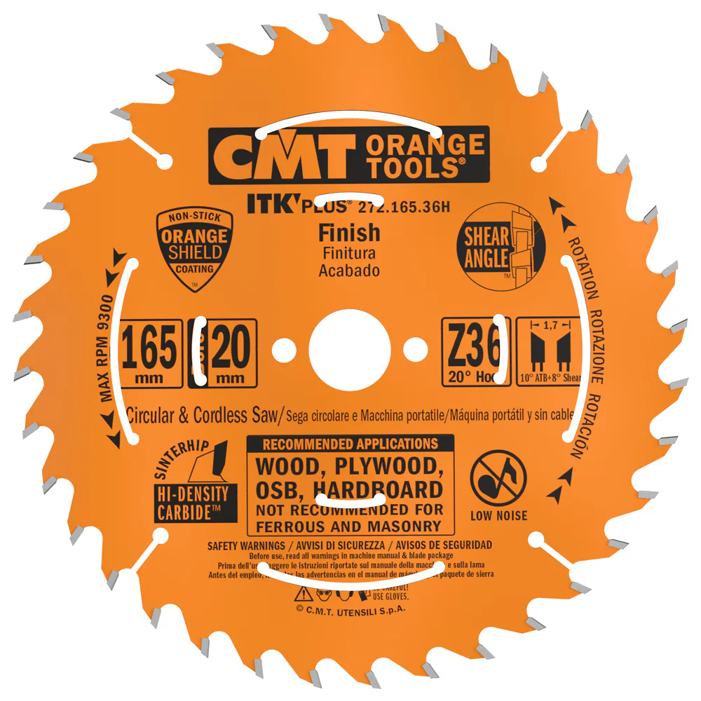Sågklinga CMT Orange Tools ITK-Plus Kapning