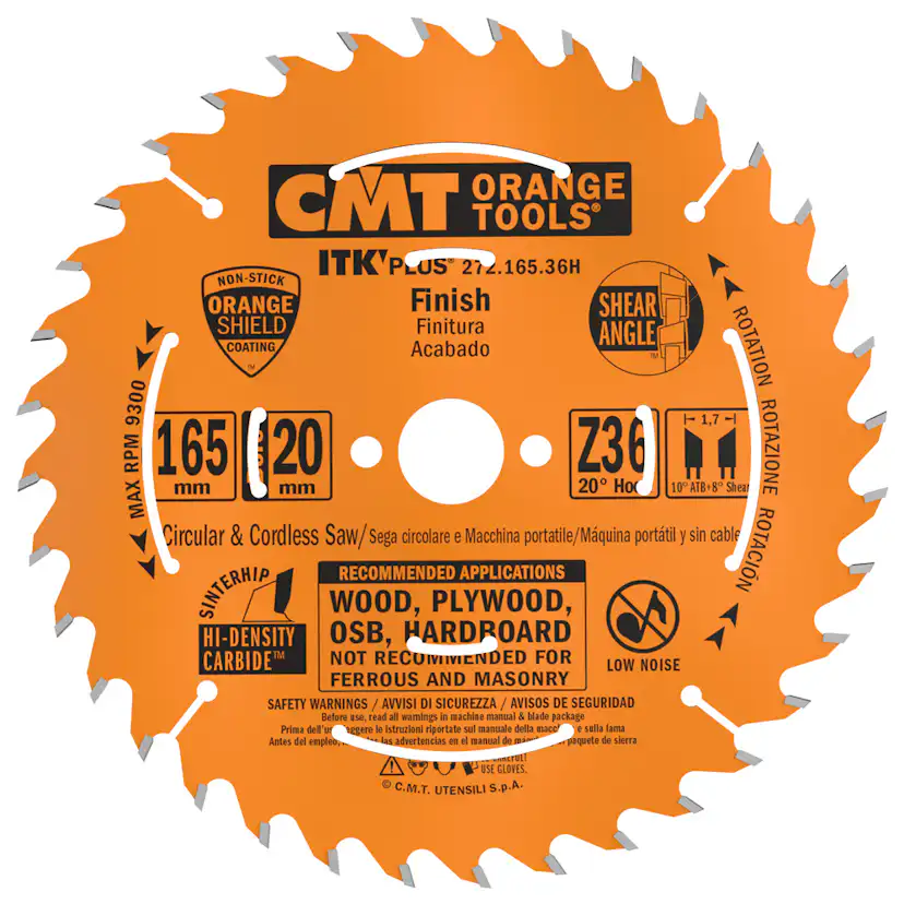 Sågklinga CMT Orange Tools ITK-Plus Kapning