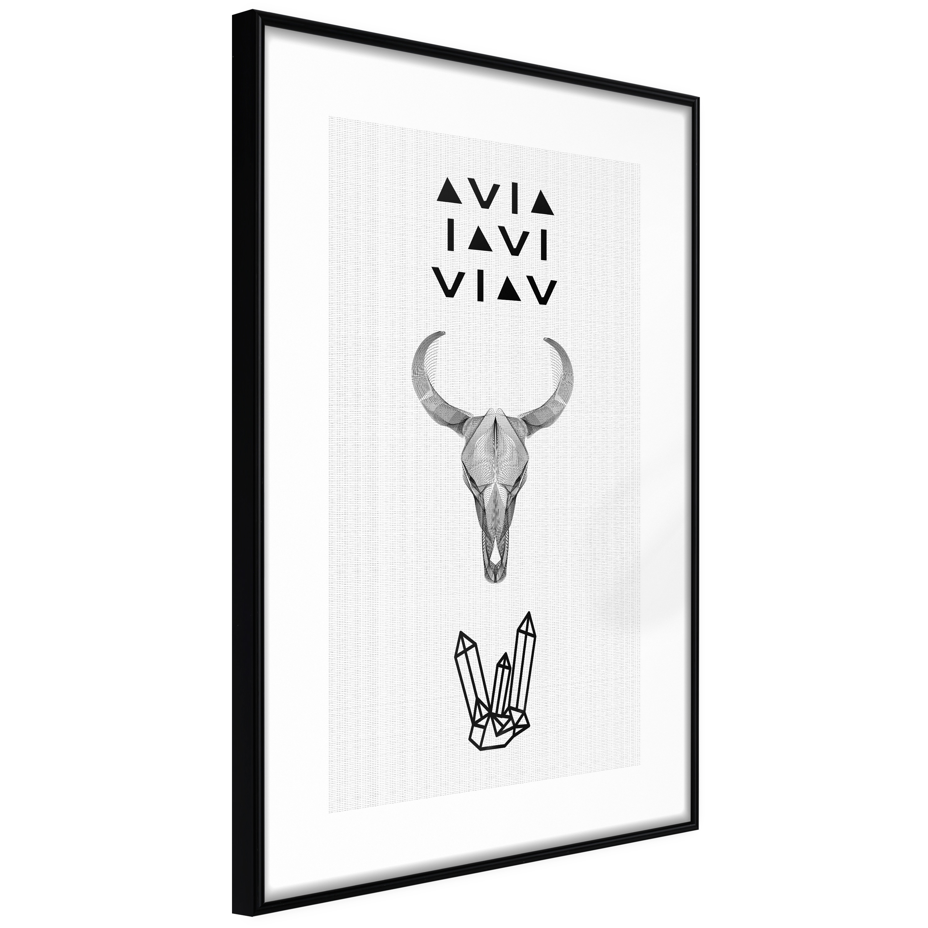 Poster Artgeist Affisch Animal Skull