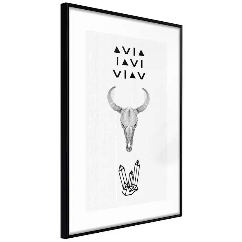 Poster Artgeist Affisch Animal Skull