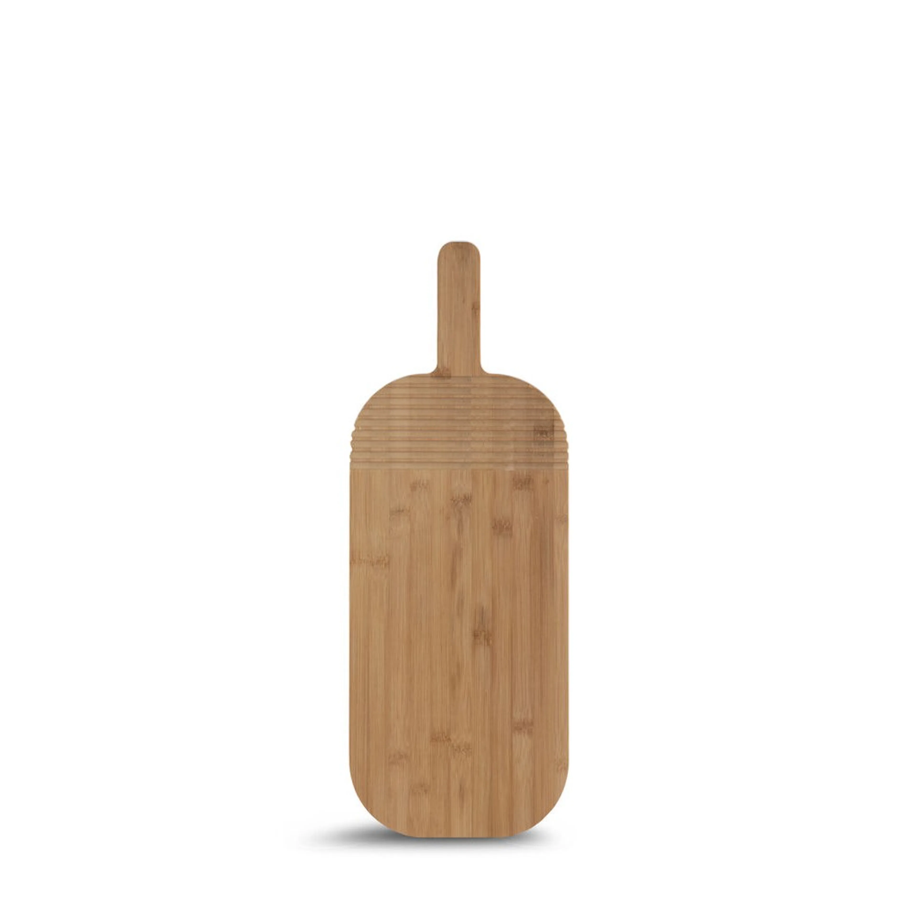 Nature skärbräda bambu med handtag L: 540 mm