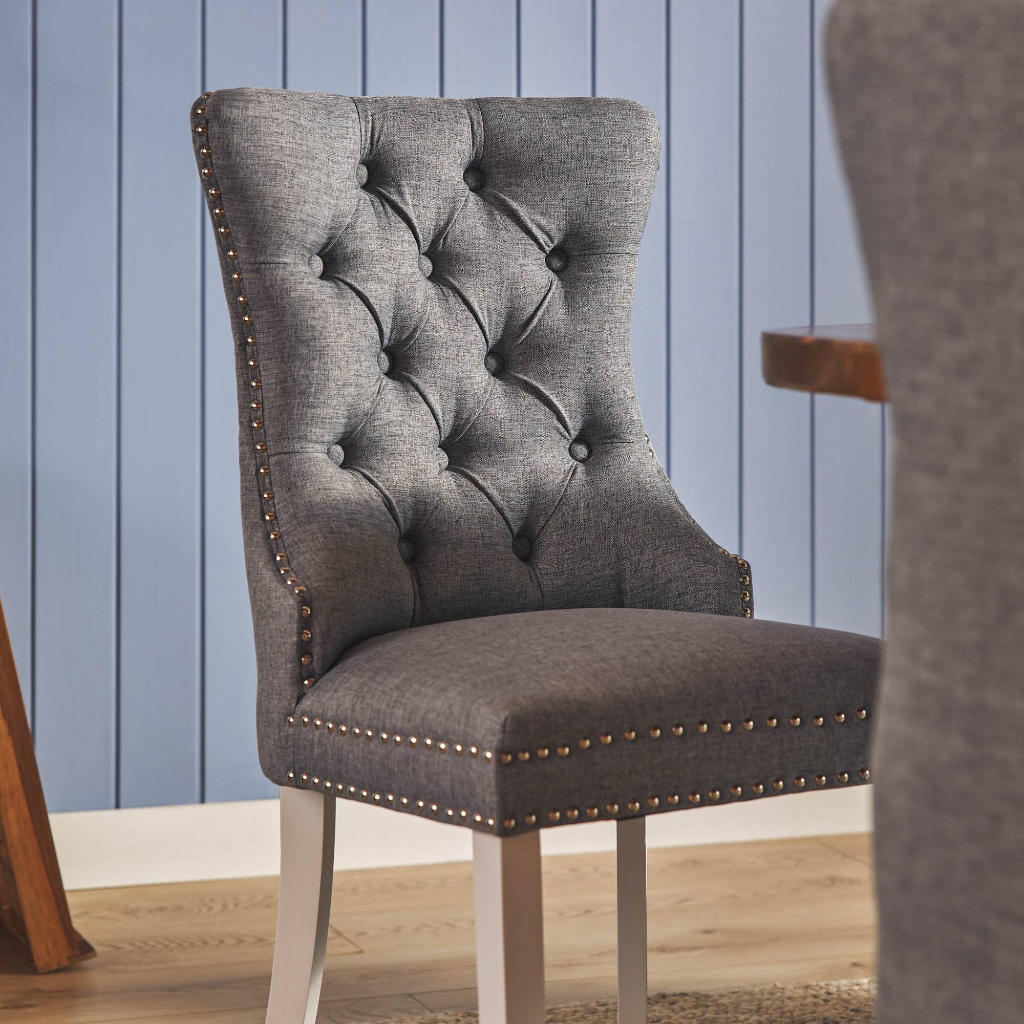 Matgrupp Bloomington Lyon Runt Matbord 120 cm Vit Bas med 4 Bergviken Matstol