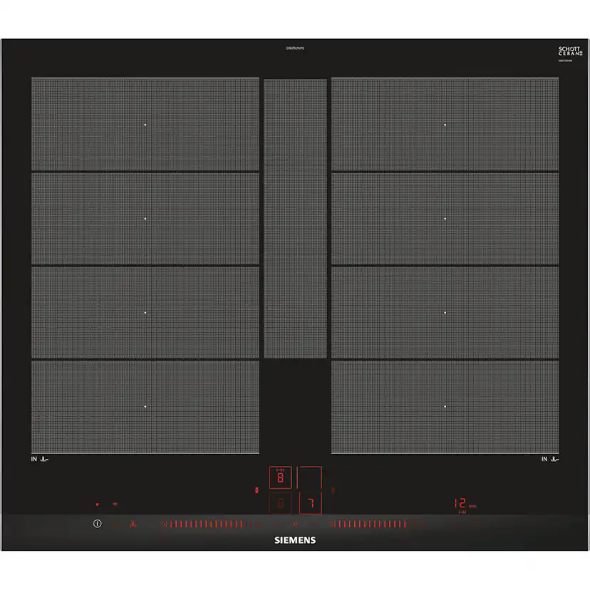 Induktionshäll Siemens iQ700 60 cm Med ram