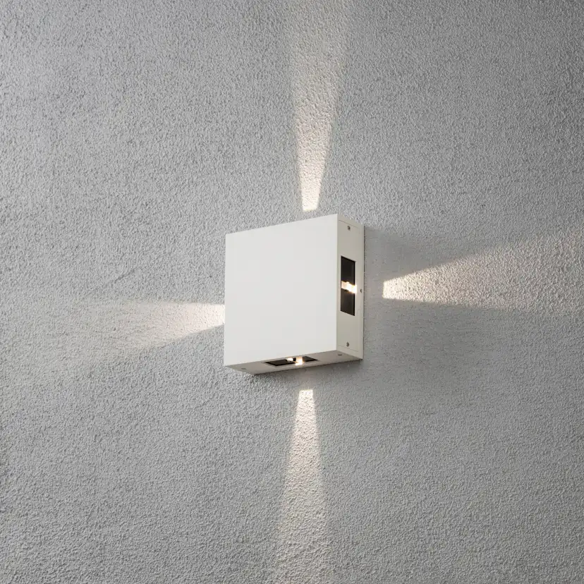 Vägglykta Gnosjö Konstsmide Cremona 4x3W High Power LED