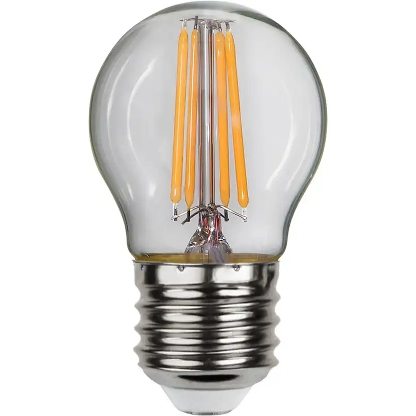LED-lampa Star Trading E27 G45 Clear 3-step memory