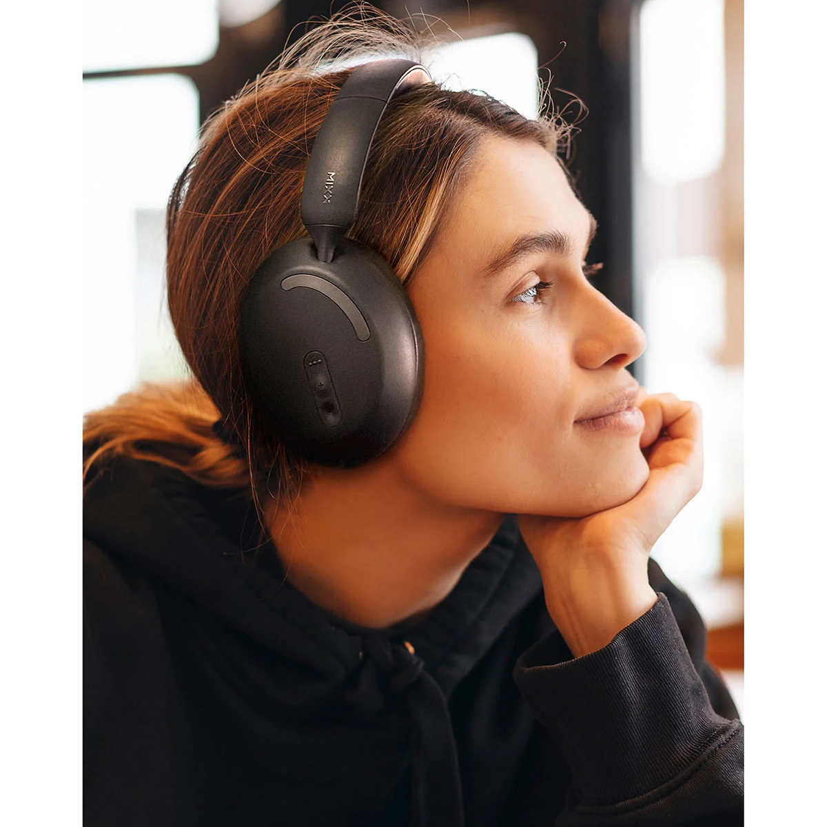Hörlurar MIXX StreamQ D2 Over-Ear Trådlös - Perfekt för Musik & Samtal