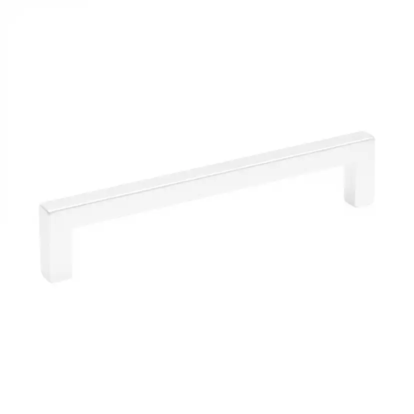 Handtag 0143 Vit 137 mm Vit, Längd: 137 mm, CC-mått: 128 mm