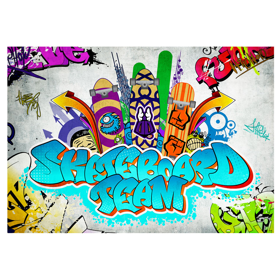 Fototapet Arkiio Skateboard Team