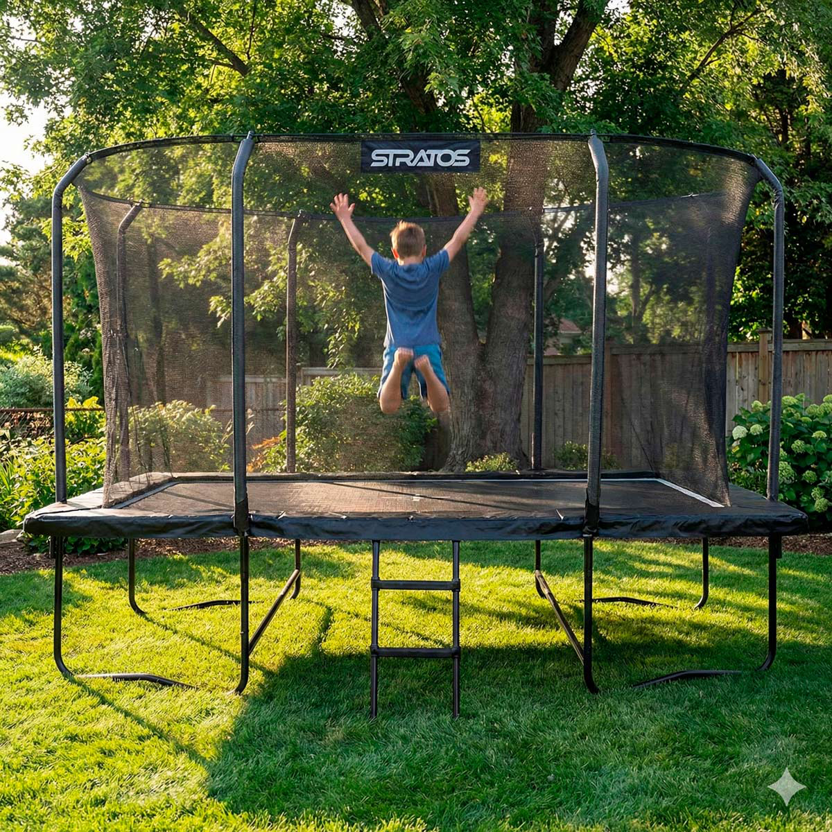 Studsmatta Stratos Premium Black Line 277x477 cm