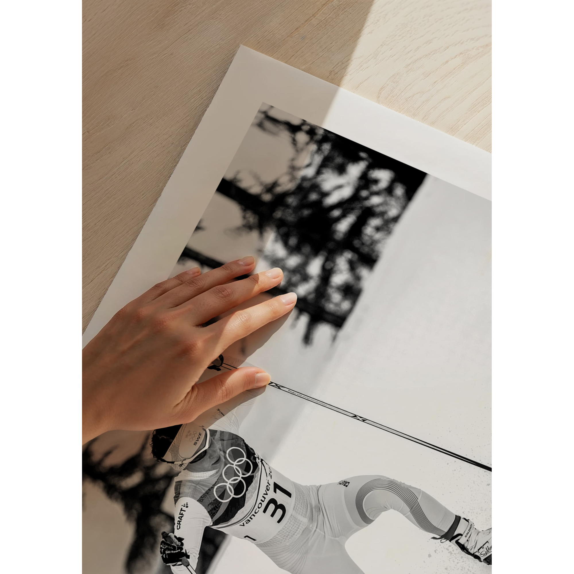 Poster Gallerix Charlotte Kalla OS-guld 2010 No1