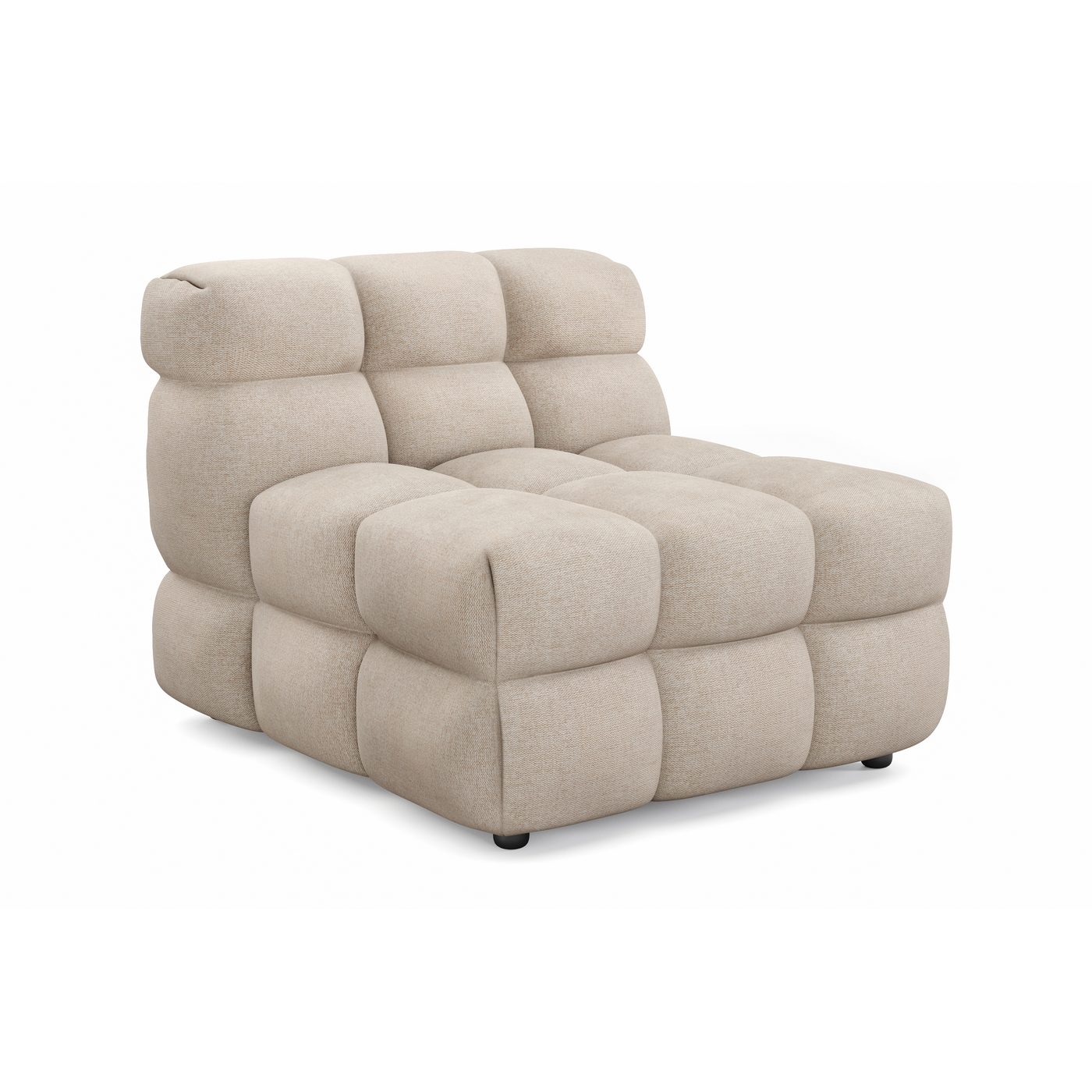 Soffgrupp Andrarum Elise Bubblig 4-sits Soffa + Fåtölj Beige