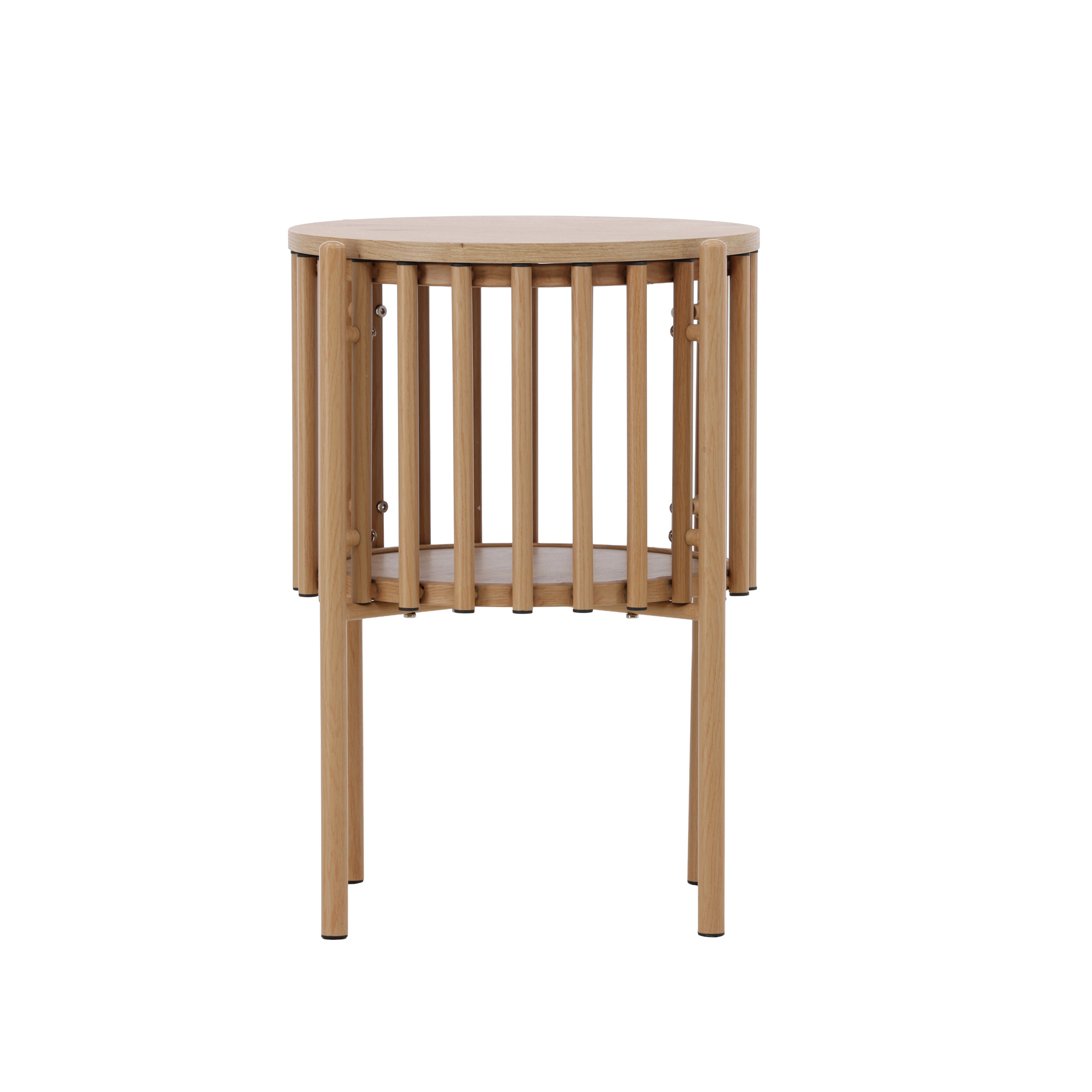 Sidobord Venture Home Rubbo Ø45x65 cm med Förvaring