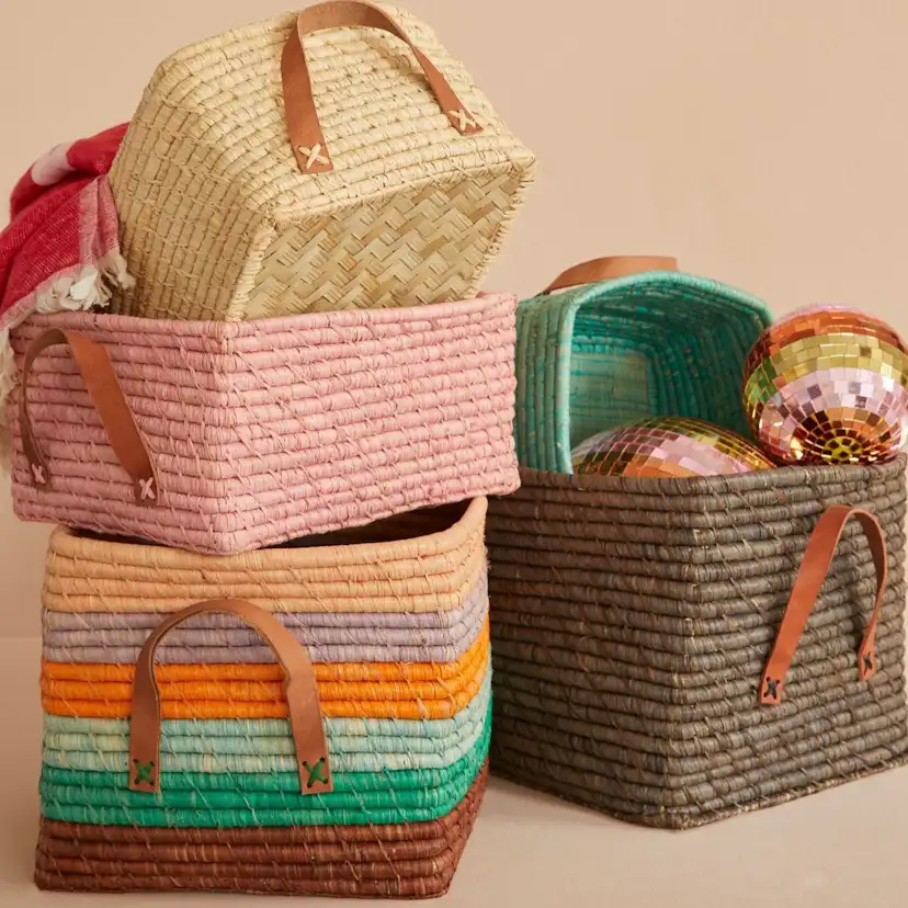Förvaringskorg Rice Raffia