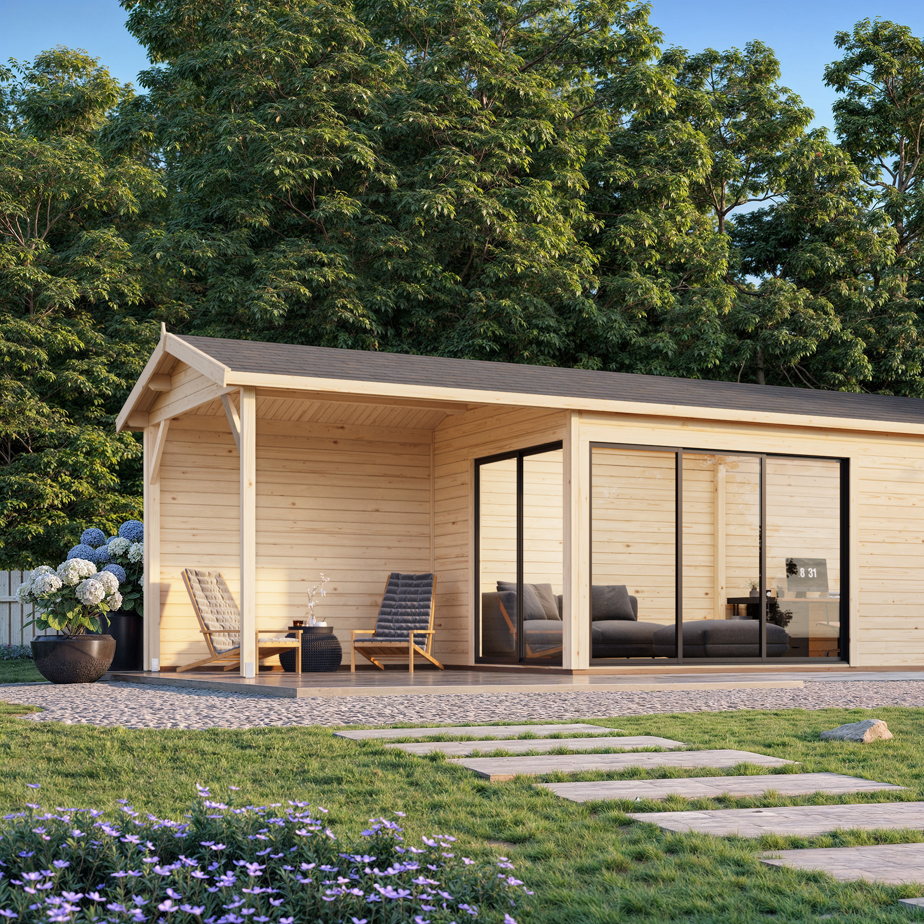 Stuga Palmako Amanda 26,2 m2