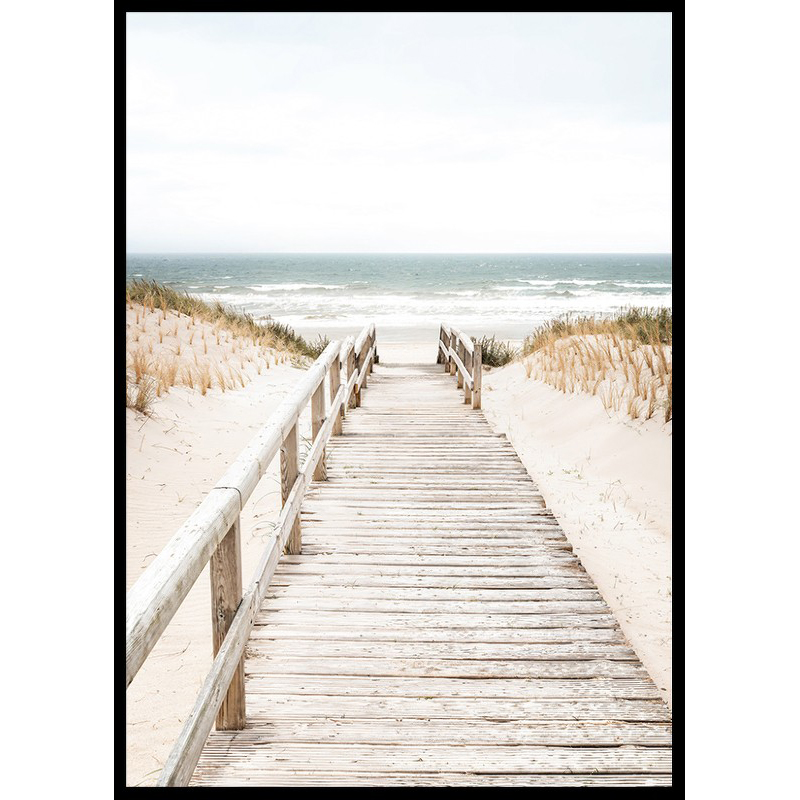 Poster Gallerix Oceanfront Pathway